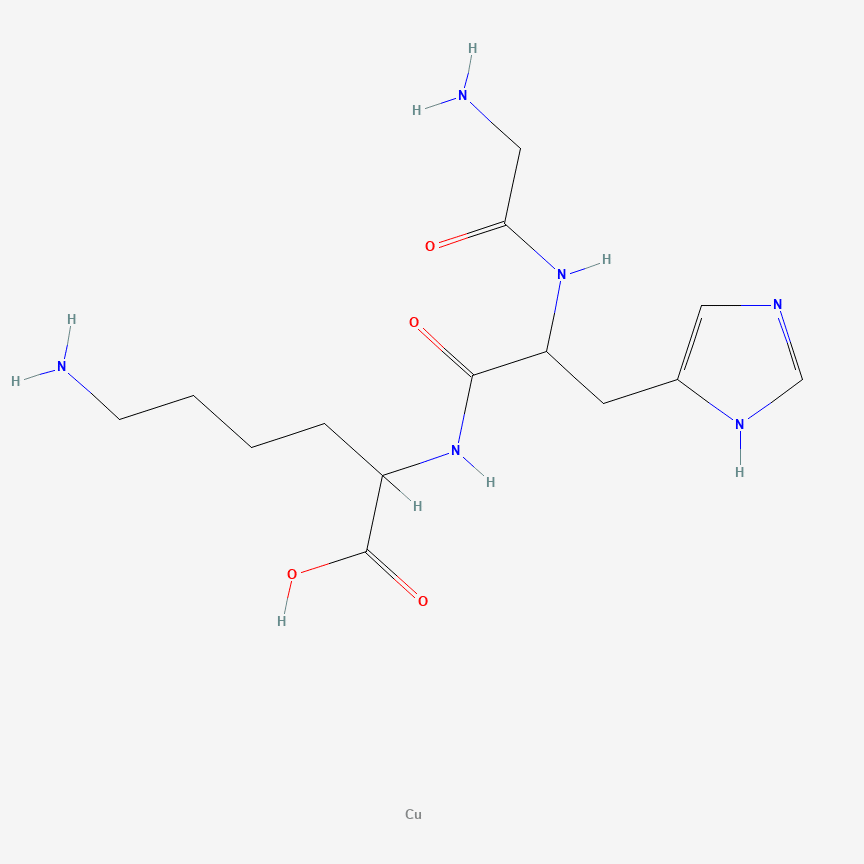 GHK-CU (Nasal) molecular structure