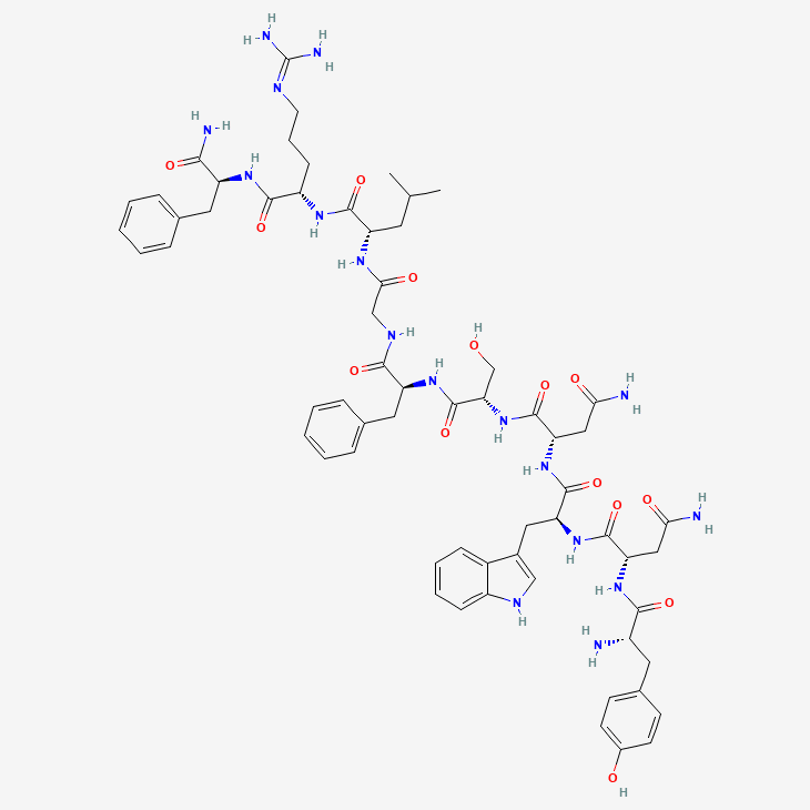 Kisspeptin-10 molecular structure